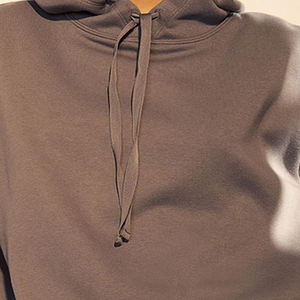 Sudadera con capucha unisex con cremallera y logo personalizado, estampada digitalmente, 100% algodón polar, oversize, de diseñador, bordada, teñida lisa, para hombre, otoño - Product Image 3