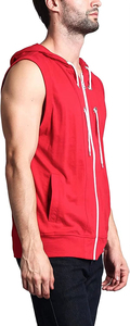 Gym <b>Hoodie</b> Quick Dry <b>Workout</b> <b>Hoodie</b> Performance Fitness Apparel Supplier Oversized Sleeveless Training <b>Hoodie</b> Relaxed Fit Hooded - Product Image 2
