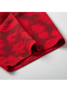 T-shirt surdimensionné pour homme à imprimé marbré noir, service de personnalisation de motifs, mode streetwear, vêtements hip-hop, matière douce et respirante - Product Image 5