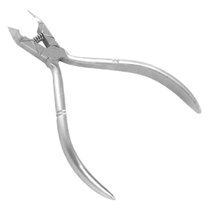Coupe-ongles professionnel en acier inoxydable pour ongles incarnés, à mâchoires courbées et affûtées, robuste, outil de manucure et pédicure - Product Image 1