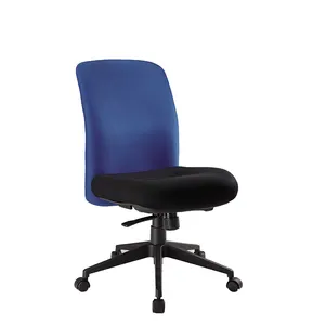 เก้าอี้ผ้าแบบไม่มีที่วางแขนพร้อมโฟม PU สำหรับสำนักงานใหม่