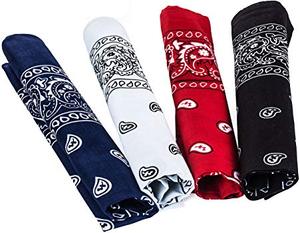 Bandana Cowboy Paisley 100% Coton de Qualité Supérieure, Foulard Multifonctionnel pour Hommes et Femmes – Vente en Gros - Product Image 3