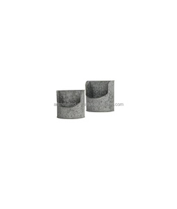GALVANIZED PLANTERS FOR GARDEN DECORATION META PLANTERS IN WHOLESALE PRICE GALVANIZED POT IN NEW STYLE PLANTERS - Product Image 6
