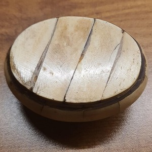Handcrafted Eco-Friendly Round Decorative Bone <b>Box</b> Vintage Style Jewelry Trinket or <b>Keepsake</b> Storage Case for Home Decor - Product Image 5