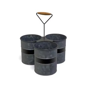 Handcrafted Round Utensil <b>Caddy</b> Superior Quality Customizable Flatware Holder for <b>Kitchen</b> and Dining Table for best Price <b>caddy</b> - Product Image 1