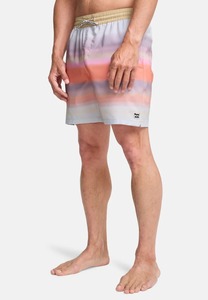 Shorts de plage décontractés pour hommes, style rétro, luxe léger, à rayures dégradées, tendance estivale, parfaits pour la natation et le surf – Vente chaude - Product Image 1