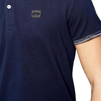 Polo en piqué respirant personnalisé pour hommes, col jacquard, coupe classique, couleur unie, écologique, vente en gros BD