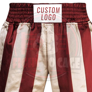 Créez vos propres shorts de boxe MMA, shorts de Muay Thai pour adultes, vêtements de boxe, shorts de combat respirants en polyester, équipement d'entraînement de boxe pour l'automne - Product Image 3