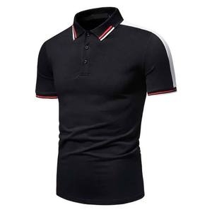 Polo pour homme en coton bouclé 270g, col plat personnalisé en maille Seagull, respirant, élastique, décontracté, à manches courtes - Product Image 2