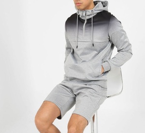 Ensemble sweat à capuche et short très populaire, tendance, de haute qualité, best-seller, en molleton épais 100% coton French Terry, ensemble jumeaux - Product Image 5