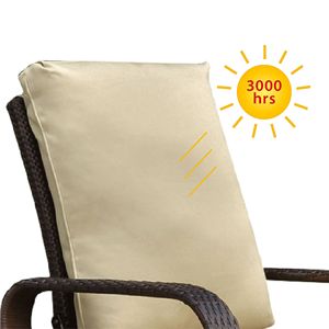 Copricuscino di Ricambio per Sdraio da Esterno Resistente ai Raggi UV, Idrorepellente e Anti-sbiadimento, Cuscino Lavabile per Seduta Profonda (Solo per C) - Product Image 2