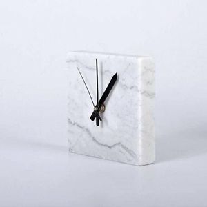 High Quality Handmade Marble <b>Wall</b> <b>Clock</b> Silent Non Ticking Quartz Stone <b>Clock</b> Modern Design Decorative <b>Clock</b> for Home Hotel - Product Image 5