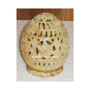 Best Manufacturer And Supplier Of Natural Soapstone <b>Tea</b> Light Candle Holder In Round Shape For Home And Hotel Decoration Purpose - Product Image 3