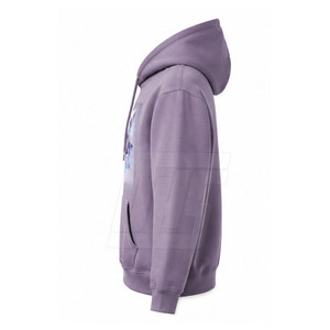 Sweat-shirt à capuche surdimensionné avec impression DTG, doublure en polaire douce, style streetwear moderne pour hommes - Product Image 6