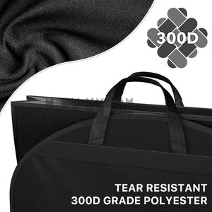 Bolsa resistente para ropa de hogar, para trajes, camisas, abrigos, vestidos, fácil de transportar, para viajes, hogar, hotel, oficina. - Product Image 3
