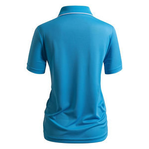 Vente flash - Polo en coton à manches courtes pour femmes, respirant, de qualité supérieure, vêtements de sport décontractés, polo de tennis, logo personnalisé - Product Image 2