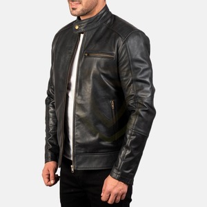 Chaqueta de Cuero para Hombre, Estilo Casual, Color Sólido, Ropa de Calle, Chaqueta de Invierno, Nueva Moda, Cómoda - Product Image 2