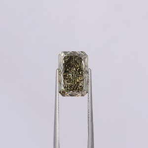 Diamante Sintético de Laboratorio con Corte Radiante Gris Fantasía de 2 a 5 Quilates, Piedra Suelta con Certificación IGI, Diamante CVD VS1 VVS - Product Image 3