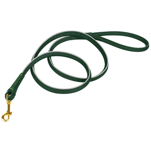 Top Quality Stainless Steel Hook Leather <b>Dog</b> Leash Comfortable Hot Sale <b>Collar</b> Leashes For Online Sale - Product Image 1