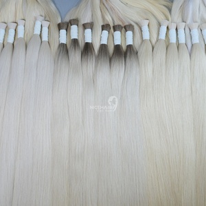 Human Hair Extension Premium Bulk Hair Ombre Super A Wholesale Price No Synthetic made in VietNam - Product Image 3