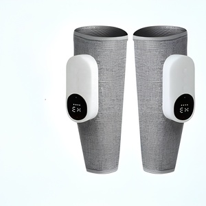 Foot and Leg Massager Air Compression Vibration Heat 20-Minute Battery Powered AS ALL STAR - Product Image 1