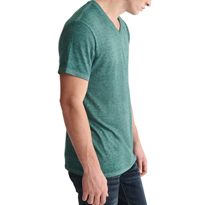 Camisetas de Punto Personalizadas al por Mayor para Hombre, de Alta Calidad, Estilo Casual, 100% Algodón, Corte Holgado, Transpirables, 220g - Product Image 3