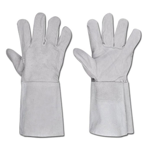 ถุงมือเชื่อมแบบมีแผ่นกันความร้อน ป้องกันการลื่น จับกระชับมือ  ออกแบบตามสั่ง สวมใส่สบายและยืดหยุ่น - Product Image 1