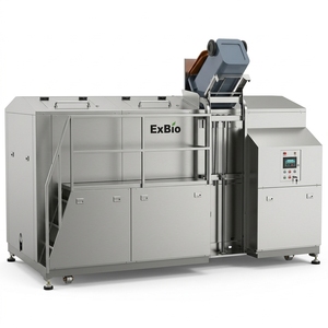 Machine de fabrication de compost de grande capacité Exbio 3000Kg Machine d'élimination des déchets alimentaires de haute capacité au meilleur prix - Product Image 3