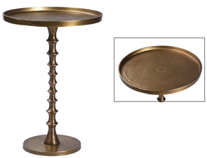 Modern Black Bobbin Side <b>Table</b> <b>Round</b> <b>Wooden</b> Pedestal Drink <b>Table</b> for Living Room Nordic home furniture - Product Image 4