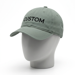 Casquettes pour papa en coton, prix d'usine, ainsi que des coiffes personnalisées pour les collections de boutiques américaines. - Product Image 1