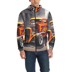 Ensemble survêtement coupe-vent léger personnalisé pour homme, veste et pantalon décontractés, collection automne, vente en gros - Product Image 4