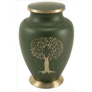 Urnes funéraires en métal et aluminium de style américain pour crémation et enterrement, souvenirs commémoratifs pour animaux de compagnie, monuments écologiques, tailles grande/moyenne/petite - Product Image 1