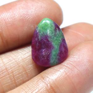 Cabujón de Zoisita Rubí Natural Tallado, Gema de Rubí Tallada a Mano, Piedra Suelta Lisa, Proveedor Mayorista para Joyería - Product Image 3