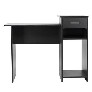 High Quality Black RT Integrated Melamine Board Computer <b>Desk</b> with <b>Drawer</b> - Product Image 2