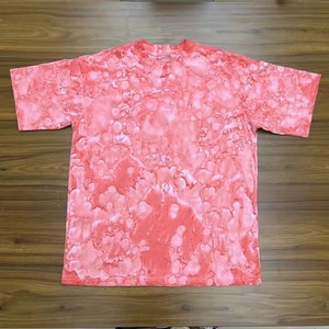 Camisetas de gran tamaño con efecto tie-dye morado y rosa, estilo streetwear, corte holgado, cuello redondo, vintage, manga corta, personalizadas. - Product Image 4