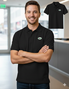 Camiseta Polo Verde Oliva para Hombre, Algodón, Casual, Manga Corta, Cómoda, Elegante, para Uso Diario, Color Sólido, Fabricada en Bangladesh - Product Image 2