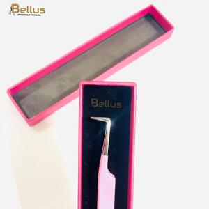 Bellus International Professional Neon Pink <b>Lash</b> Tweezers Stainless Steel Smooth Tip Durable Custom Logo <b>Mink</b> Packaging Private - Product Image 6
