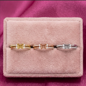 Anillo de Compromiso de Oro Blanco Sólido de 18K de Alta Calidad con Diamantes Reales, Estilo Clásico de Boda, Regalo para Mujer, Superventas OEM - Product Image 5