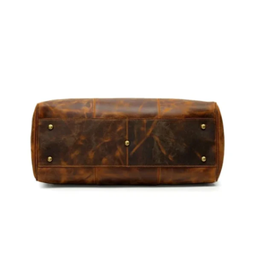 Bolsa de Viaje de Cuero para Hombre, Diseño Espacioso de Primera Calidad, Material Duradero, Cierre de Cremallera, Estilo Moderno para Viajes de Negocios o de Fin de Semana - Product Image 6
