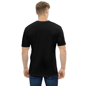T-shirts personnalisés en polyester à séchage rapide avec service OEM et impression couleur intégrale, idéaux pour la gym, le fitness et un usage quotidien. - Product Image 3