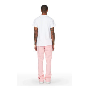 Pantalon de survêtement 100 % coton, prix de gros abordable, service ODM, conception de logo personnalisé, fabrication OEM directe d'usine, joggers pour hommes, style toile unie - Product Image 5