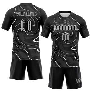 Nouveau maillot de football personnalisé par sublimation, confortable, imprimé multicolore, haute qualité, 100 % polyester, séchage rapide - Product Image 1