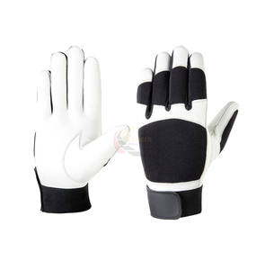Gants de baseball pour receveur droitier, logo personnalisé imprimé, cuir de vachette, antidérapants, légers - Product Image 6
