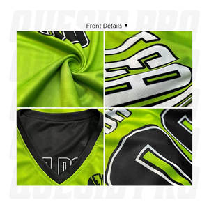Maillots de basket-ball personnalisés sublimés, vêtements de sport, taille plus, antibactériens, respirants, avec noms et numéros brodés - Product Image 4