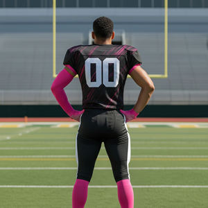 Outerwear Sports Practice Custom Design Sublimation American Football Uniform Wholesale Soccer Uniform - Product Image 6