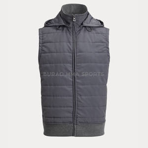 Chaqueta de Hombre Acolchada con Múltiples Bolsillos y Cuello Alto, de Lona, Transpirable, Resistente al Viento, Estilo Casual Urbano con Plumas - Product Image 1