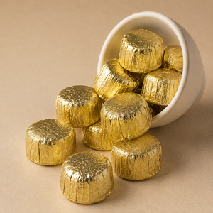 Flower Shaped Compound Dark <b>Chocolate</b> Molded Candies In Custom Box Packaging For <b>Chocolate</b> Wholesale - Product Image 6