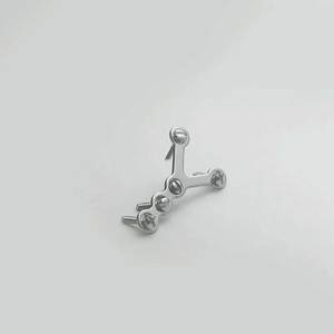 Maxillofacial 1.5mm Y Plate <b>Set</b> 5 Pcs 50 <b>Screws</b> Stainless Steel Veterinary Orthopedic Surgical Instruments SURGINEXA Brand for - Product Image 3