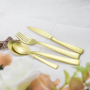 Premium Design Stainless Mirrored Steel Cutlery Se with Royal Design Handle Eco-Friendly Flatware and Wedding Decorations 2k26 - Product Image 4
