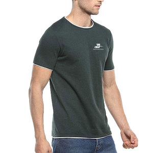 เสื้อยืดพื้นฐานราคาส่งที่ดีที่สุด ผ้าฝ้ายนุ่ม สวมใส่สบาย เสื้อยืดผู้ชายสำหรับผู้ใหญ่ - Product Image 3